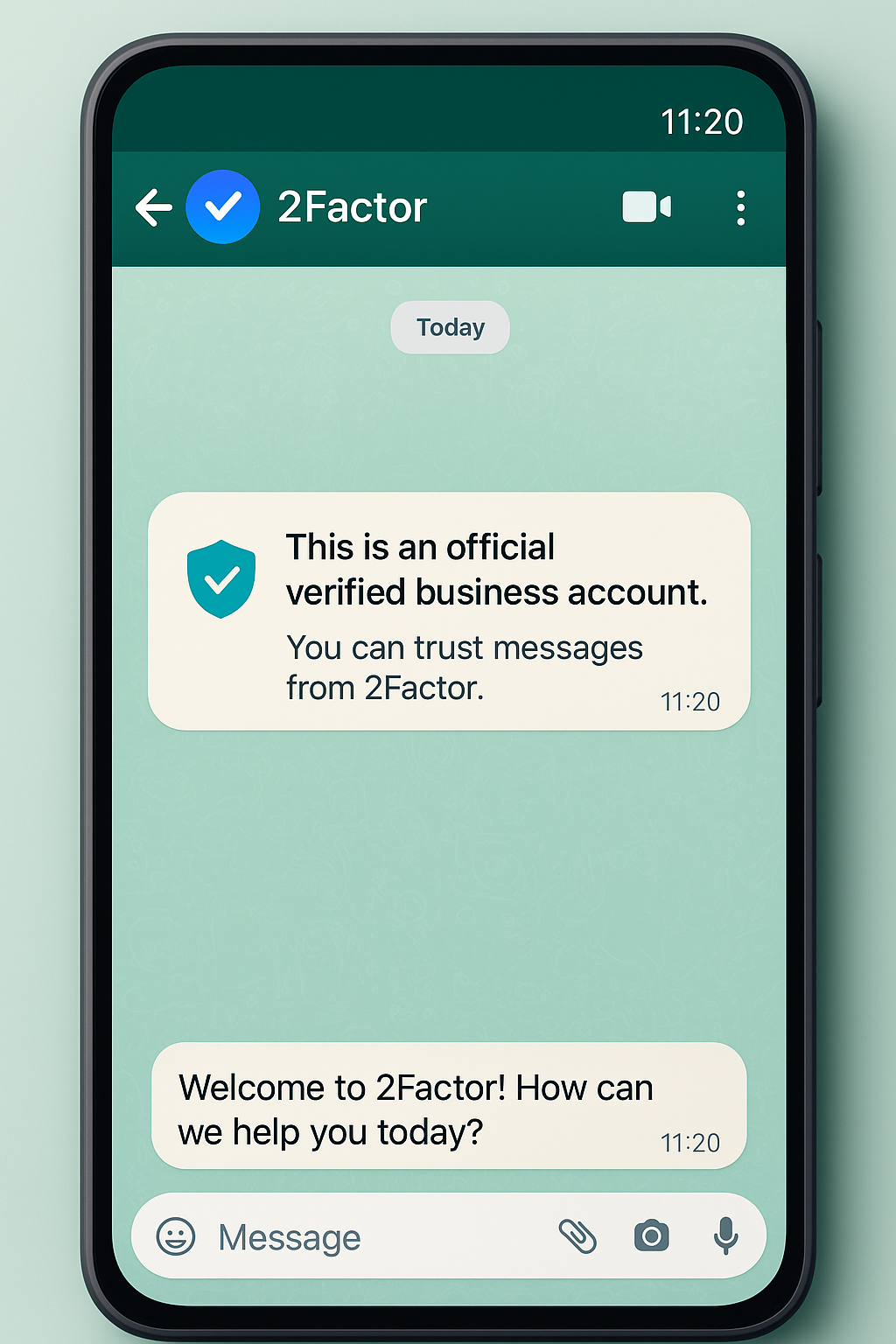 WhatsApp Blue Tick Verification